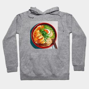 Chopsticks Vegetarian Ramen Noodles Hoodie